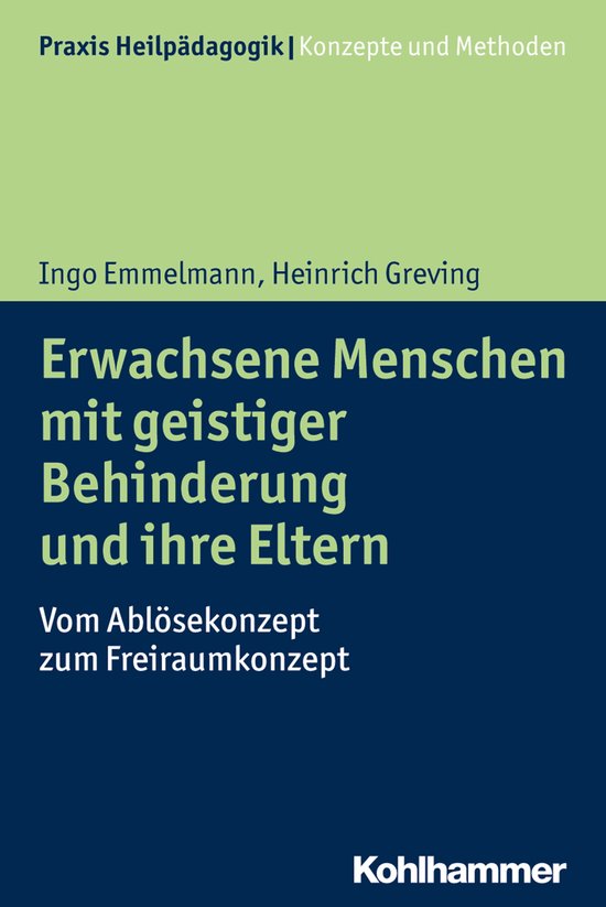 Erwachsene Menschen mit geistiger Behinderung und ihre Elter ... - cover