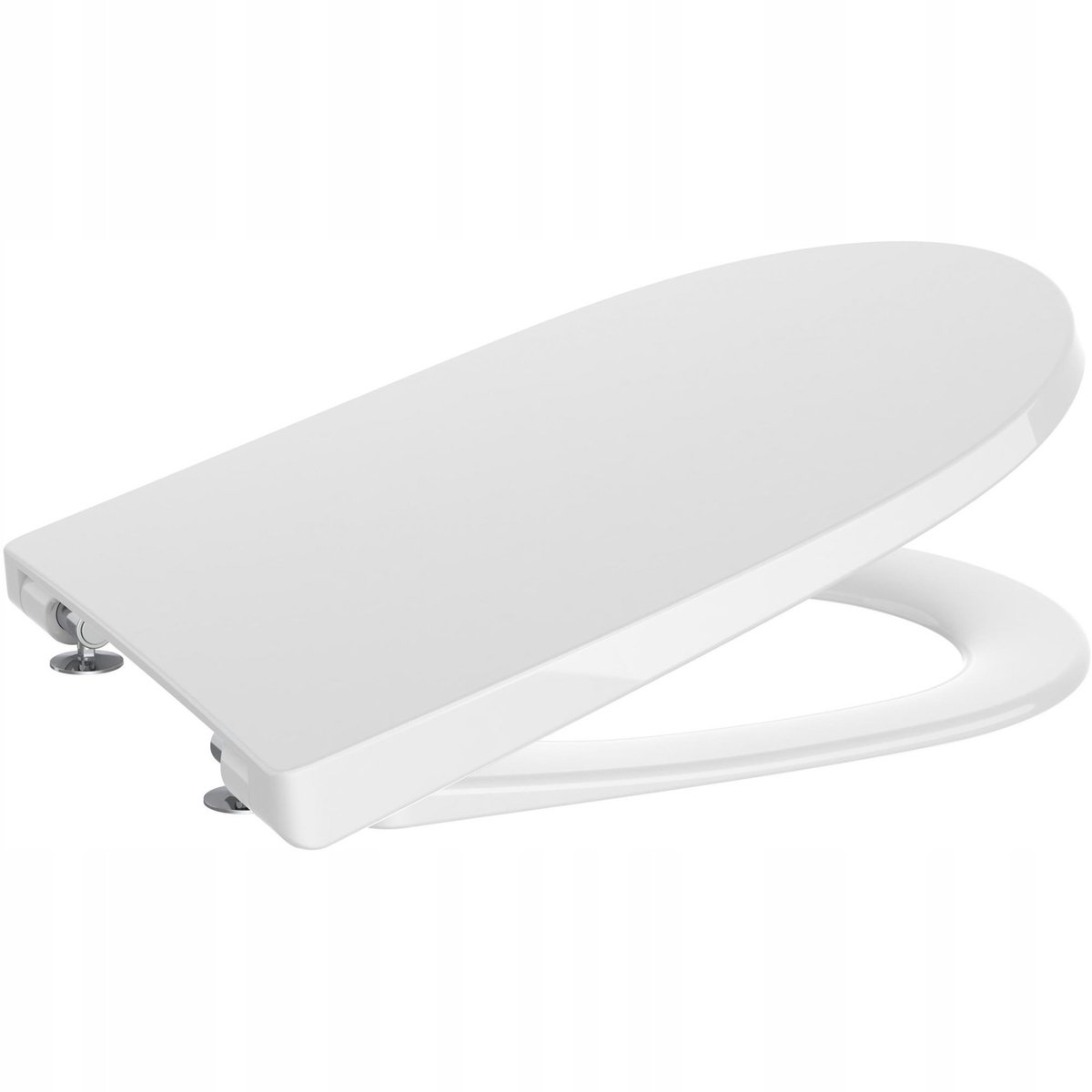 Roca Ona Toiletbril Wit - Soft Close & Makkelijk Verwijderbaar