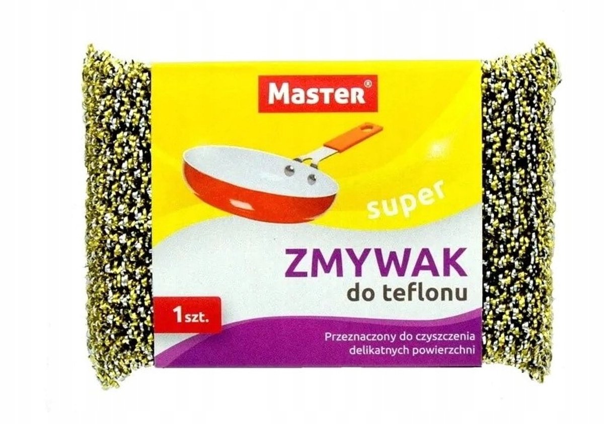 Master Teflon Keukenspons - Zacht en Effectief Reinigen