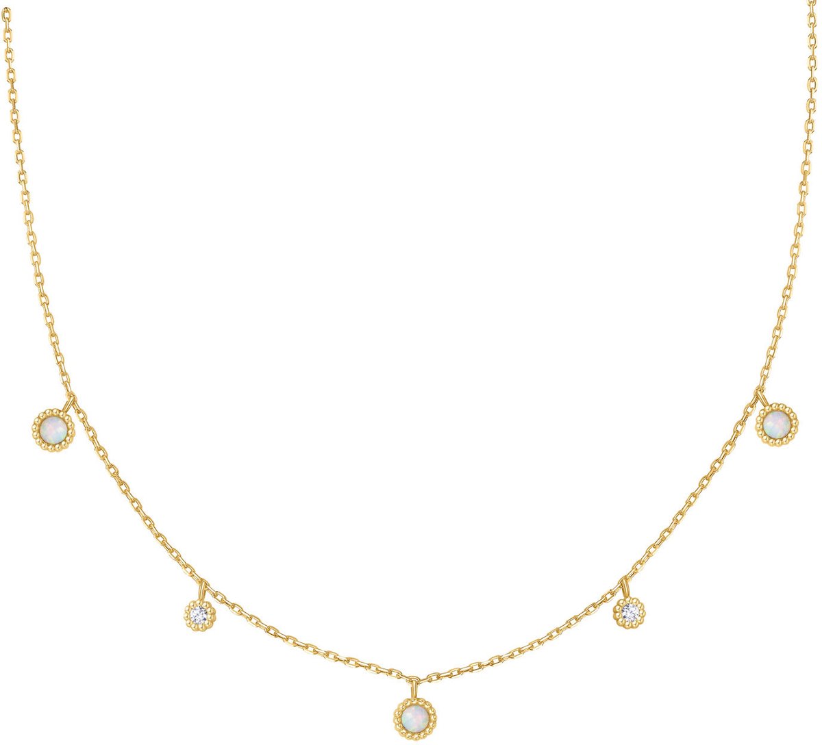 Ania Haie AH N064-03G Sunny Sparkler Dames Ketting - Collier