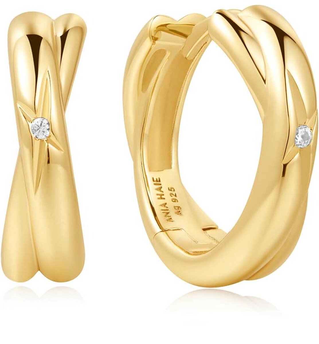 Ania Haie AH E061-16G Dusk Divas Dames Oorbellen - Oorringen