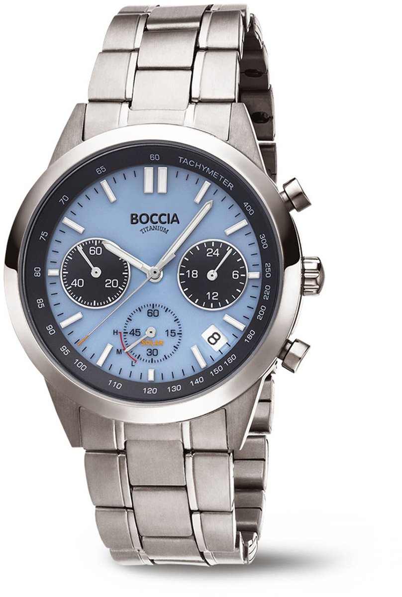 Boccia Titanium 3737-01 Heren Horloge