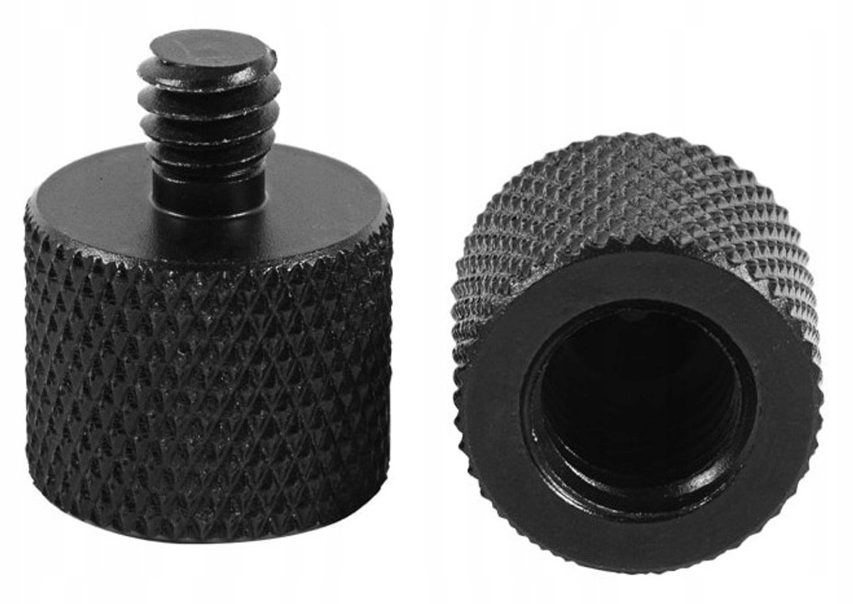 Aluminium Statief Adapter SHOOT 3/8" naar 1/4" voor DSLR/SLR Camera's