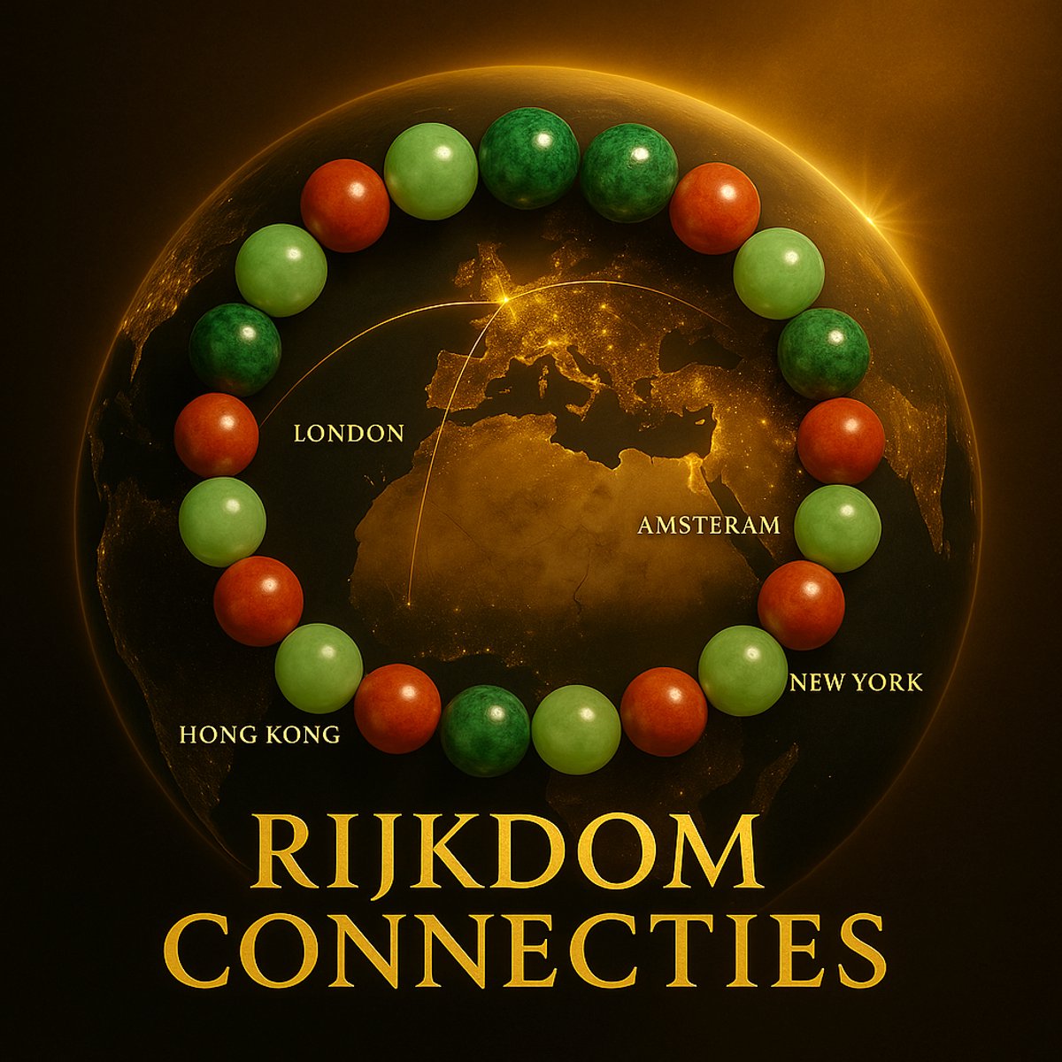 S4H – Rijkdom & Connecties Armband (8mm kralen – 19 - 21 cm)