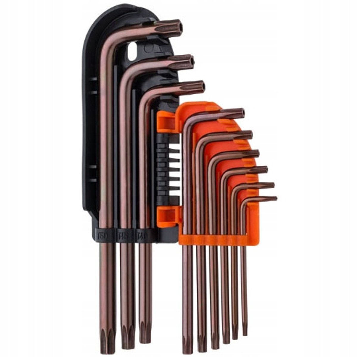 Waart Torx Schroevendraaierset met Gat, S2 Staal, T10-T50, 9 Delig, Lang