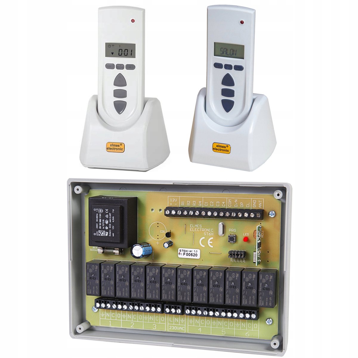 Merkloos Rolebesturingset: ST6H Controller met 2x STX LCD Pilot