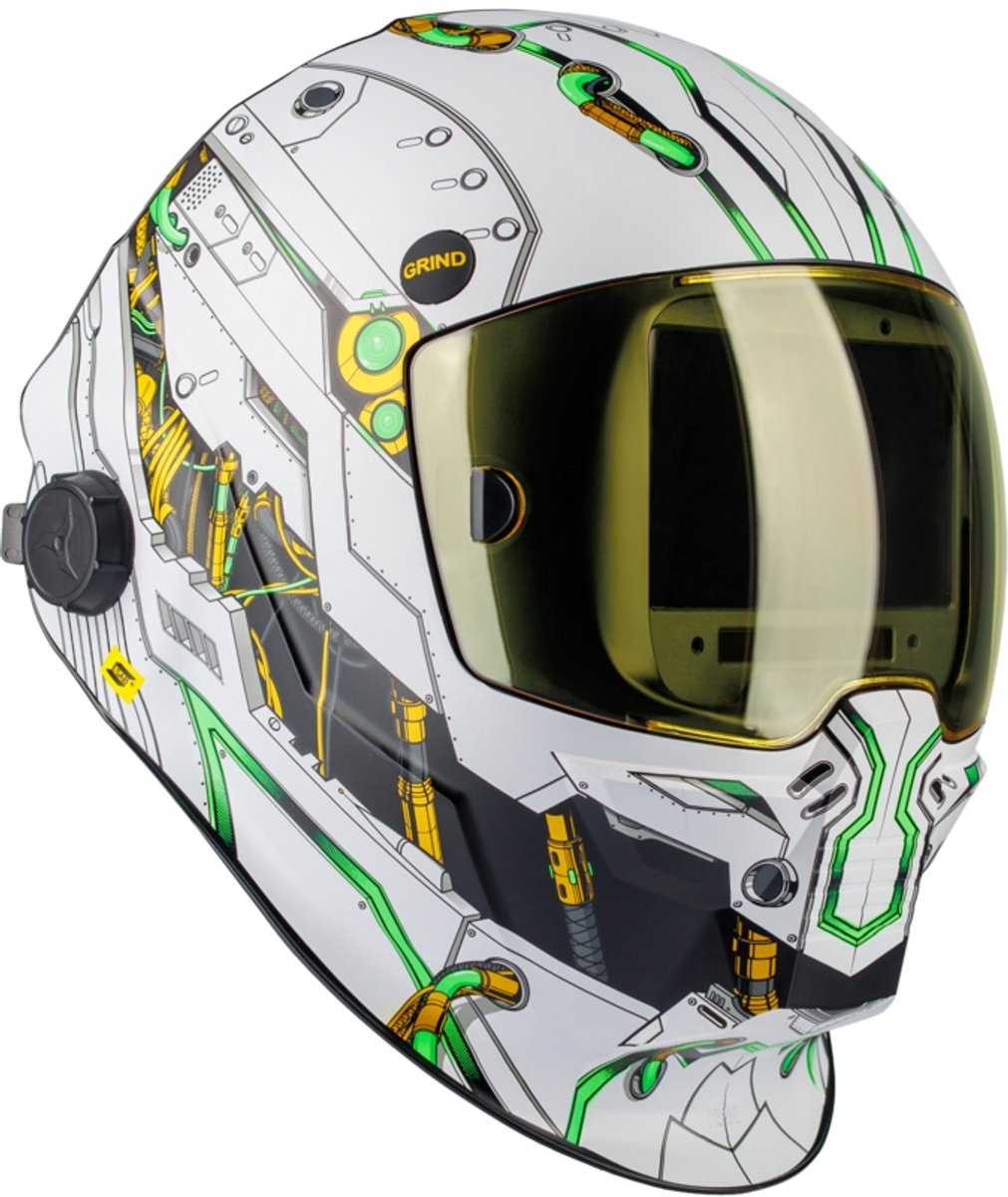 ESAB Sentinel A60 Ghost-lashelm - automatisch, panoramisch, ware kleuren