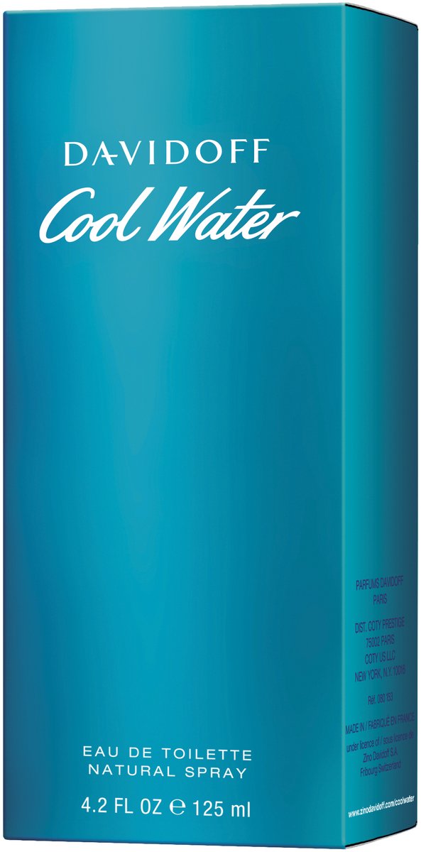 Davidoff Cool Water 125 ml -  Eau de Toilette - Herenparfum