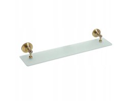 Bemeta RETRO Bronzen Glazen Wandplank 60cm - Stijlvol en Duurzaam