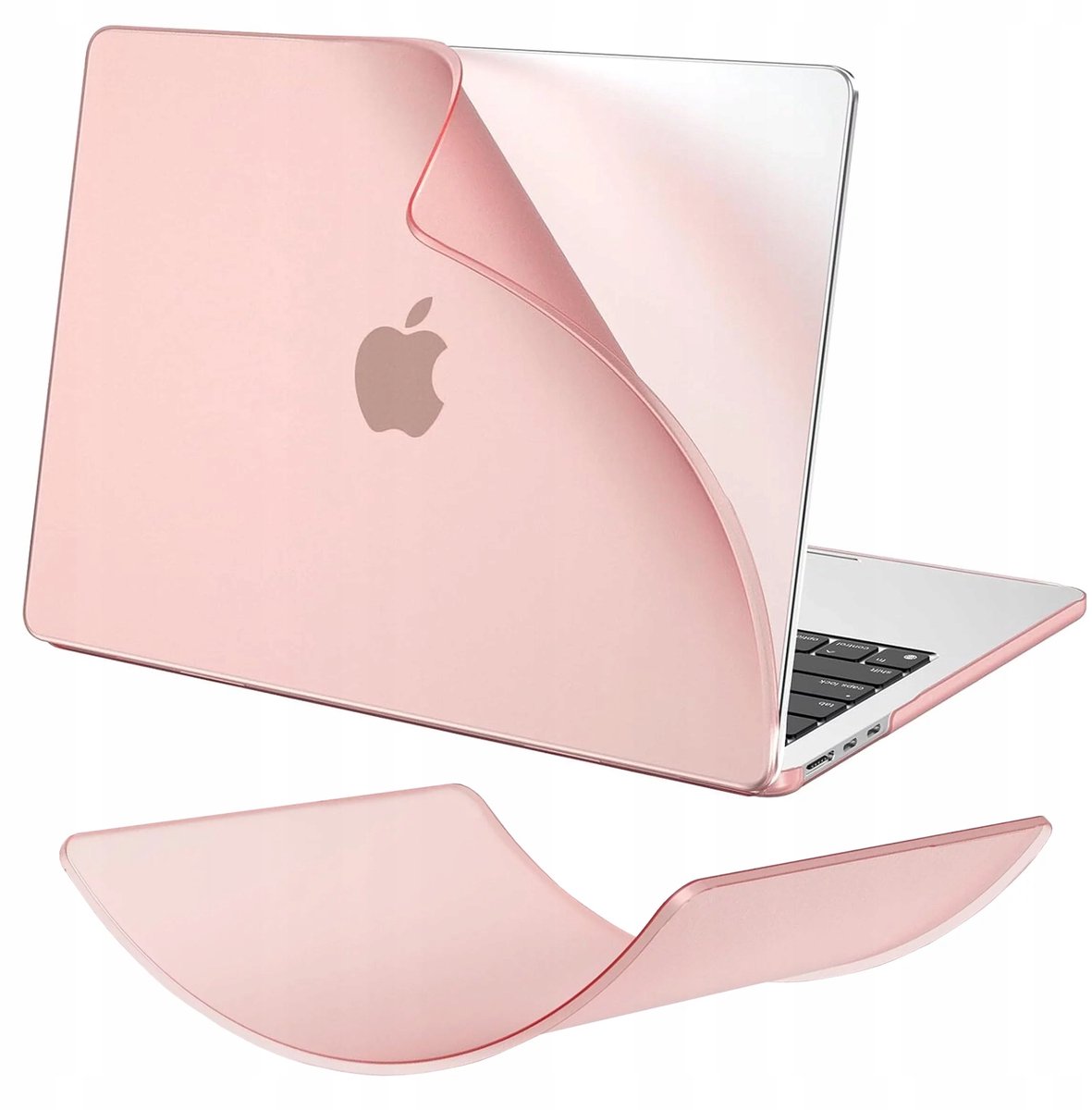 Alogy Hoesje MacBook Air 13.6" M2/M3 Mat Roze - Bescherming & Stijl