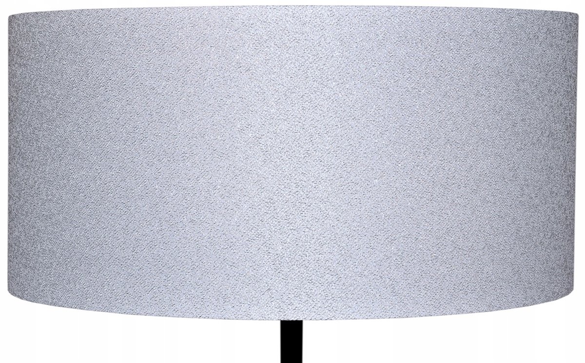 Elegante lampenkap cilinder wit/goud/zilver 40cm E27