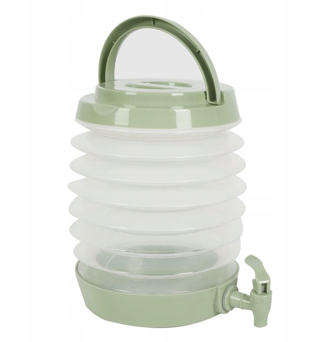 Opvouwbare Drankdispenser 5,5L Groen met Kraantje