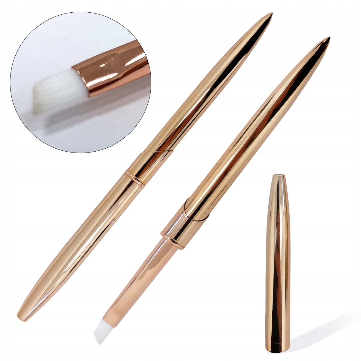 Precisie Gel Nagel Penseel Schuin #2 - Ombre & Nail Art