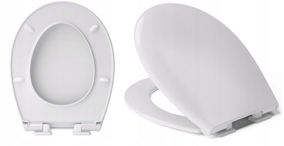 Universale Wit Softclose Toiletbril - Lena