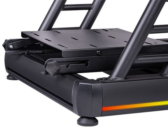 Thermaltake GR500 – Racing Simulator Cockpit – Verstelbare Seat & Stevig Frame - Zwart — afbeelding 4