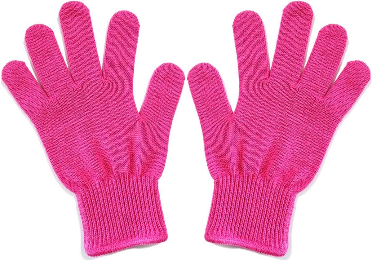 Hittebestendige handschoenen voor haarstyling geschikt voor krultang en stijltang
