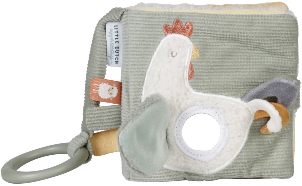 Little Dutch - Buggyboekje - Little Farm - - baby speelgoed — afbeelding 5