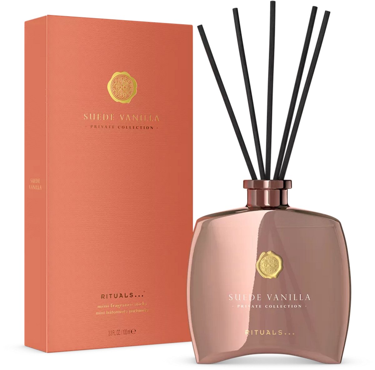 Rituals - Suede Vanilla - MINI Geurstokjes 100 ml - Fragrance Sticks 100 ml