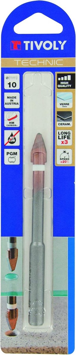 Metaalboor Ø 5 mm - Hoge Precisie Boortje voor Glas en Tegels
