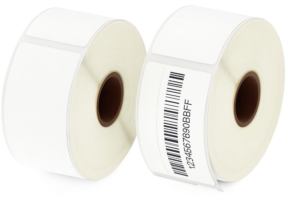 Huismerk geschikt voor Dymo 11355 Label Rol (2X) - Geschikt voor LabelWriter 400 - 450 - Twin - Turbo - Wireless