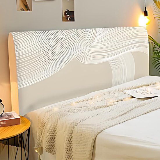 1 pièce-housse de tête de lit 160 cm-Housse de protection pour tête de lit-housse de tête de lit extensible anti-poussière-housse tout compris-protection arrière-pour tête de lit boxspring