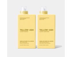 Tallow+Ash When Life Gives You Lemons wasmiddel en wasverzachter-luxe wasmiddel met geur