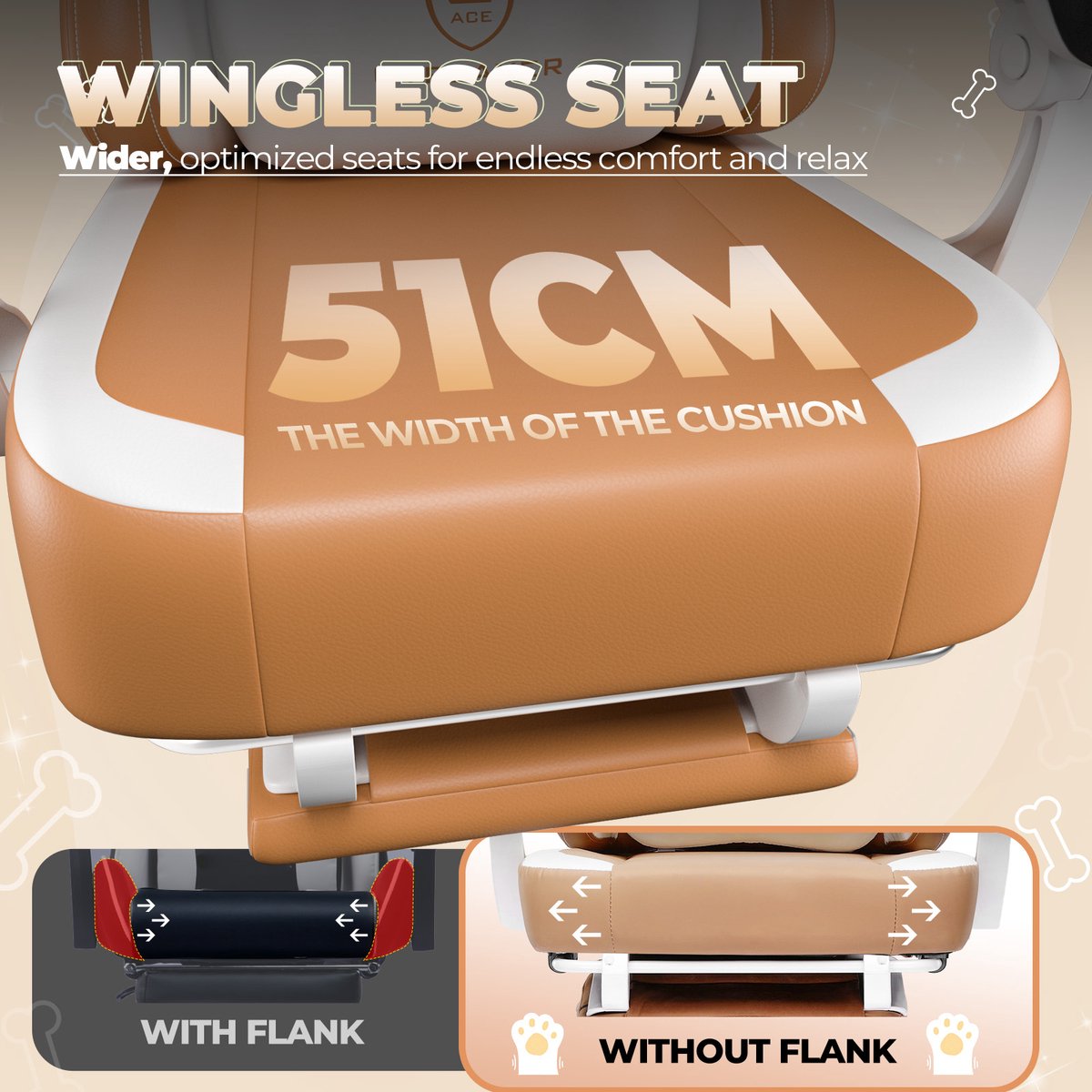 Gamingstoel, Game-stoel, ergonomische Bureau-stoel - afbeelding 2