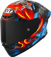 Casque Intégral KYT TT-Revo Magnet Rouge Blauw - Taille XS - Casque