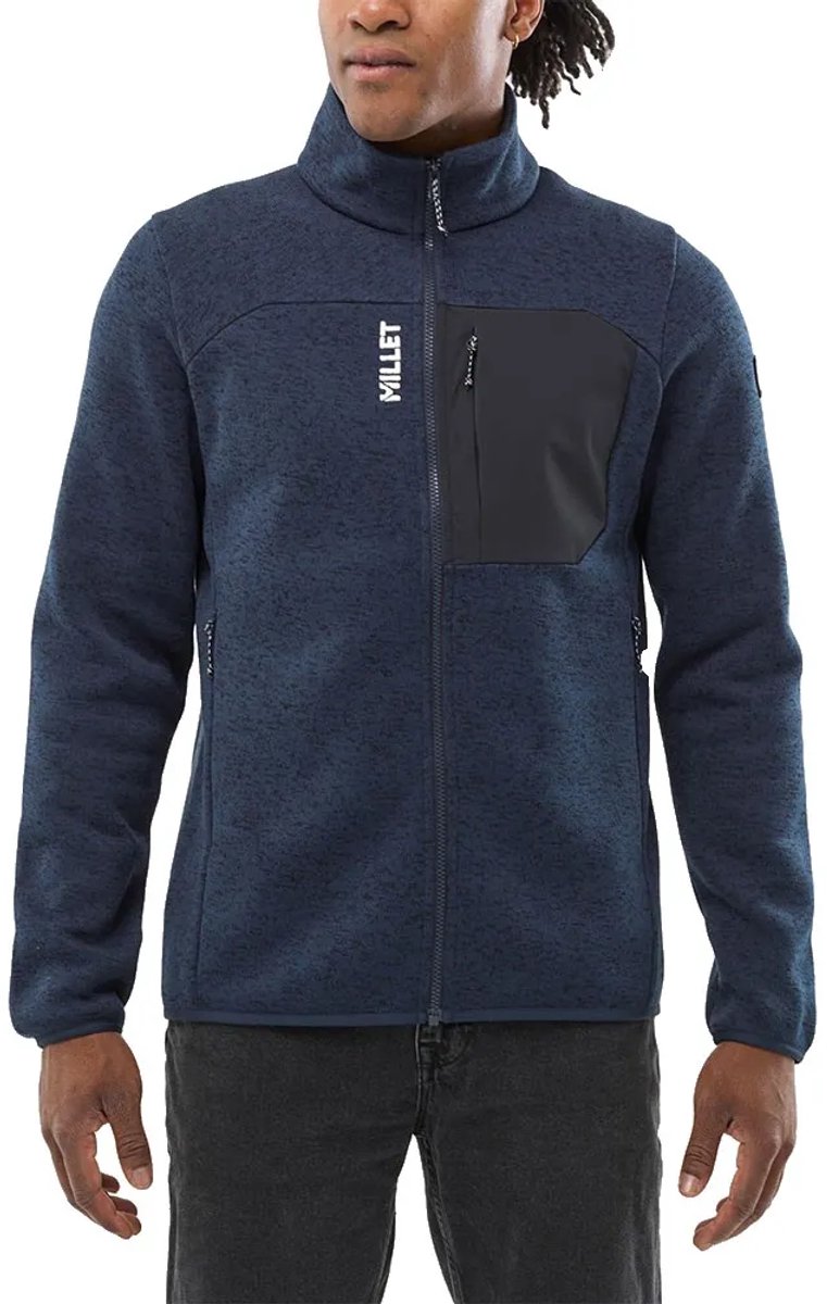 Millet Chamonix Fleece Met Volledige Rits Blauw XS Man