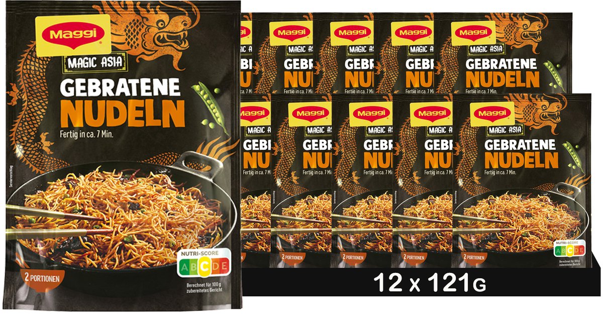 MAGGI Magic Asia Gebakken noedels (12x121g)