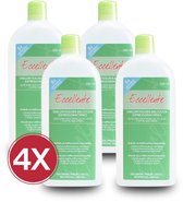4x Eccellente Ontkalker 500 ml voor De’Longhi – 20 Ontkalkingsbeurten – EcoDecalk DLSC500 / SER3018