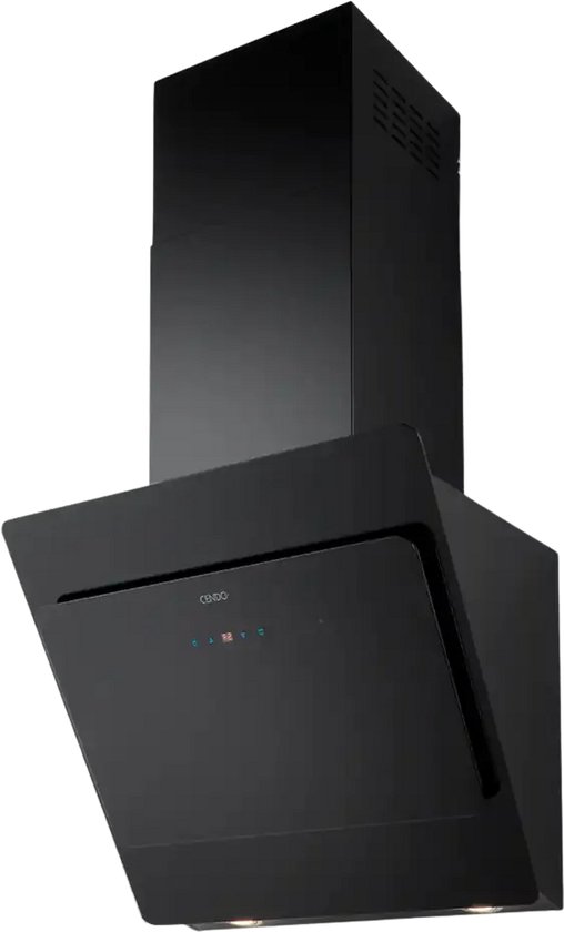 CENDO KR716EPDZ schuine afzuigkap – 60 cm – zwart