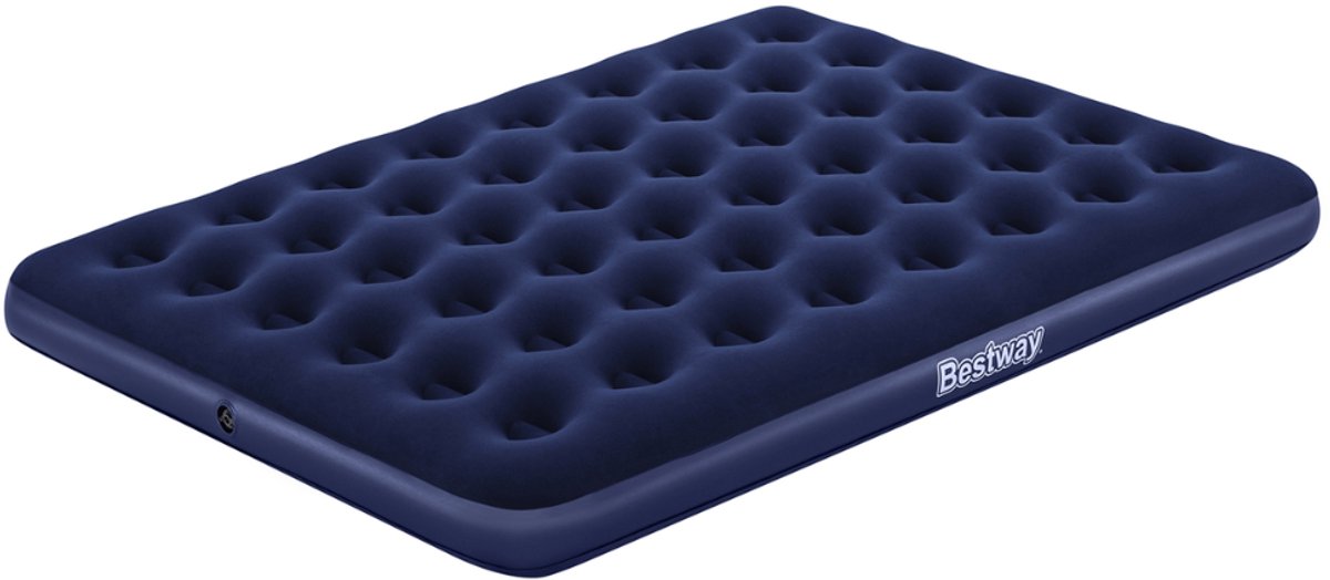 Bestway – Luchtbed – 2-Persoons – 152×203×22 cm – Blauw - Luchtbed 2 Persoons - Campingbed - Buitenbed - Logeerbed - Luchtbed Blauw