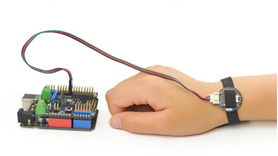 DFRobot SEN0203 – Gravity PPG Hartslag Sensor (Analoog/Digitaal) | bol