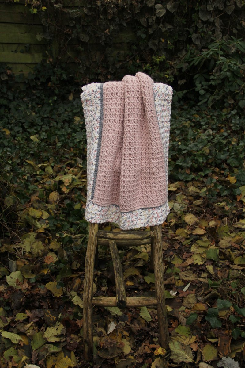 Babydeken Pink. KANT EN KLAAR!