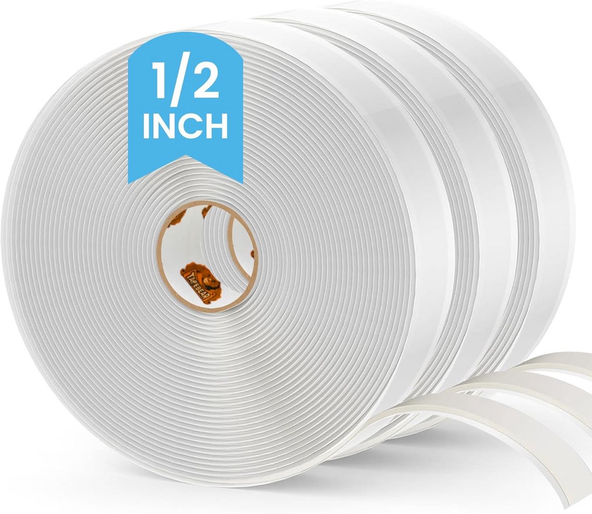 Witte Butyl Tape voor Luchtdichte Afdichting - 1/2" x 30ft - Waterdicht en Duurzaam
