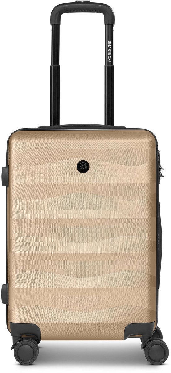Smartbox Edition 03 4 wielen Cabinewagen 55 cm - Harde bagage - Combinatieslot - taupe