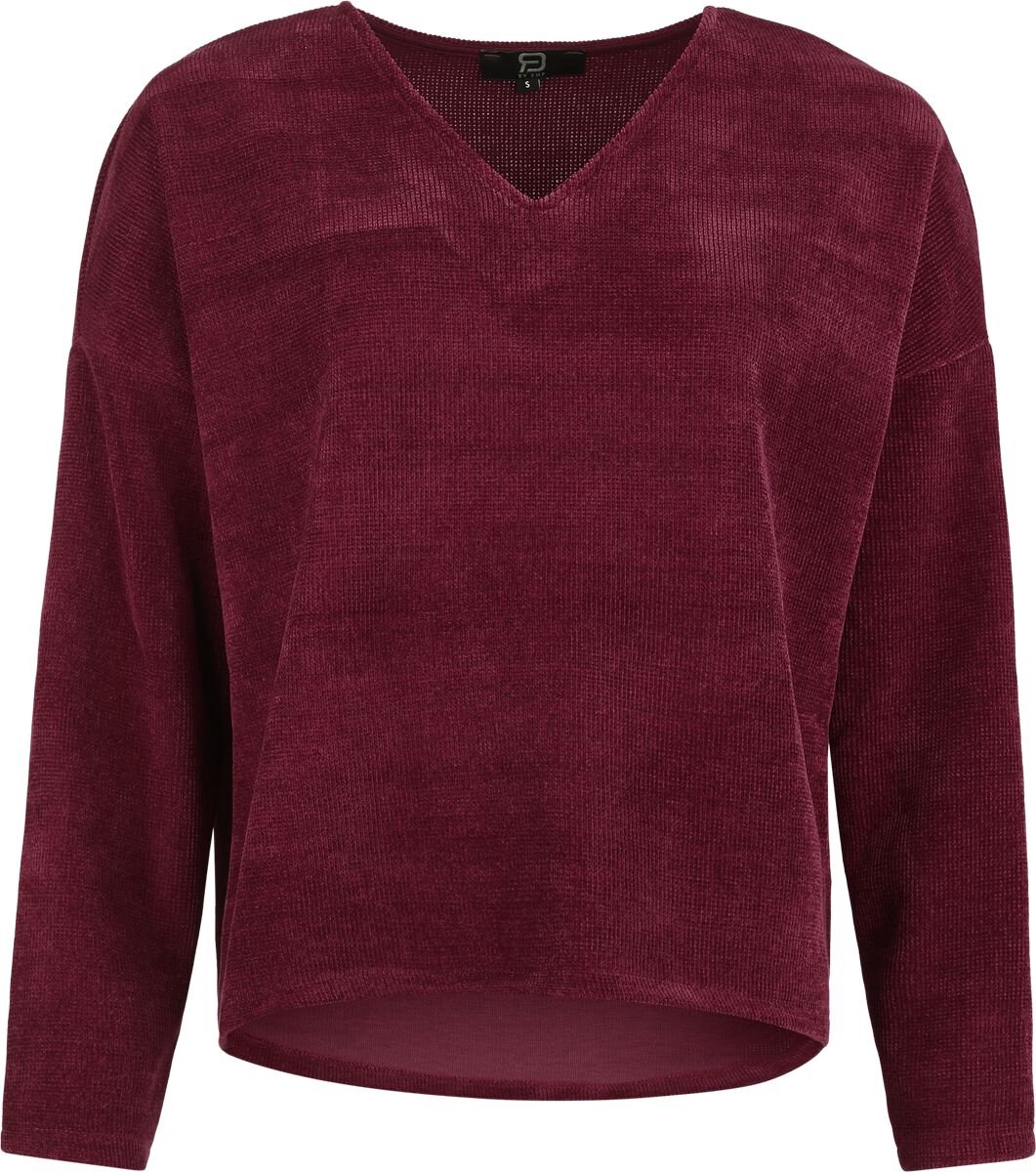 R.E.D. Rock-Engineered Design Rood longsleeve shirt - Dames - M
