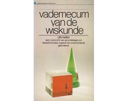 Omslag van Vademecum van de wiskunde