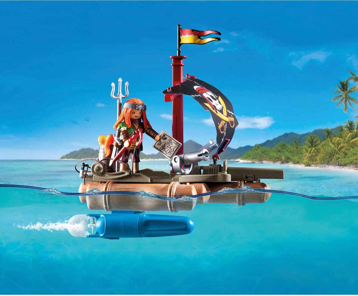 PLAYMOBIL Pirates Piratenvlot met schat 71794 — afbeelding 9