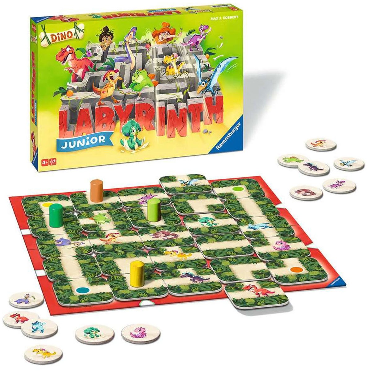 Ravensburger Junior Labyrinth Dino - Bordspel — afbeelding 3