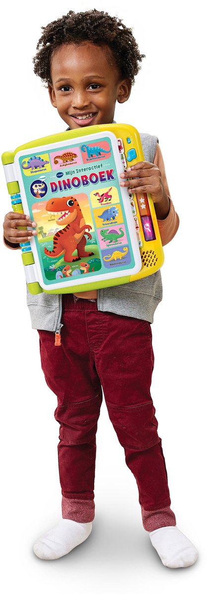 VTech Mijn Interactief Dinoboek - Speelboek - 3 Speelstanden - Speelgoed vanaf 3 jaar en ouder — afbeelding 5