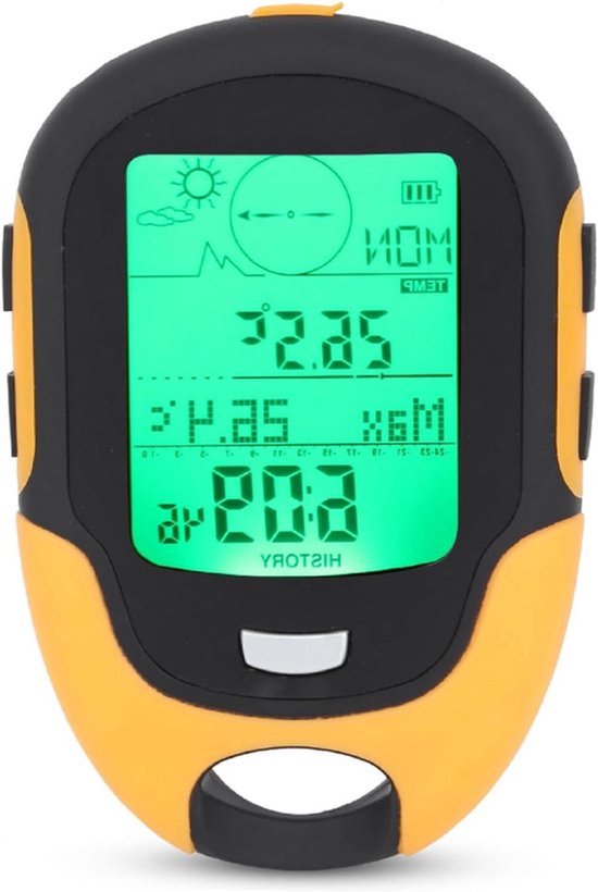 Outdoor Multifunction Car Altimeter Barometer Thermometer Hygrometer ...