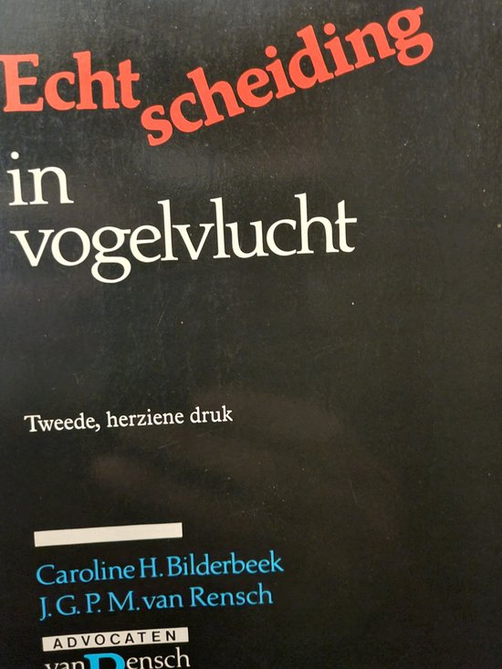 Echtscheiding in vogelvlucht - cover