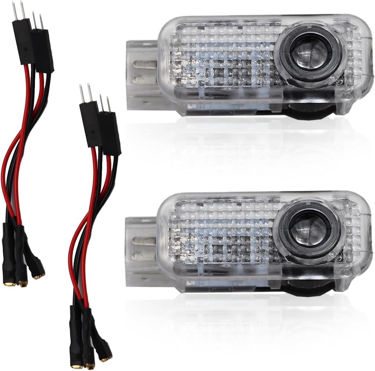 Ronte - Deurverlichting accessoires voor Audi auto's 2 stuks - Logo projector - Instapverlichting 2008-2024