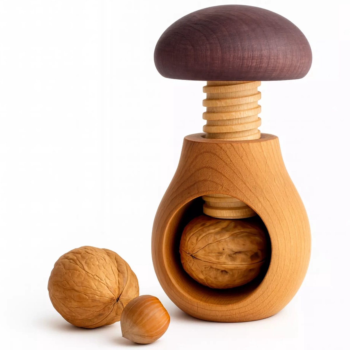 Glowel Houten Notenkraker: Noten Kraken in Stijl!