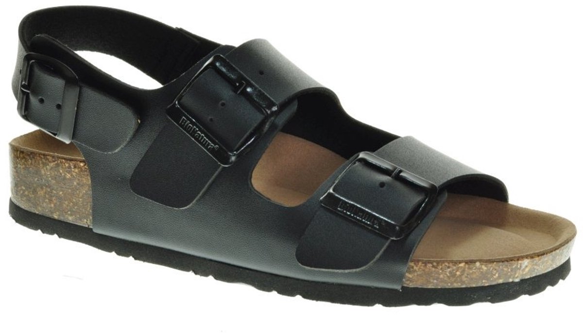 Zwarte Sandalen Sahara Bionatura maat 42