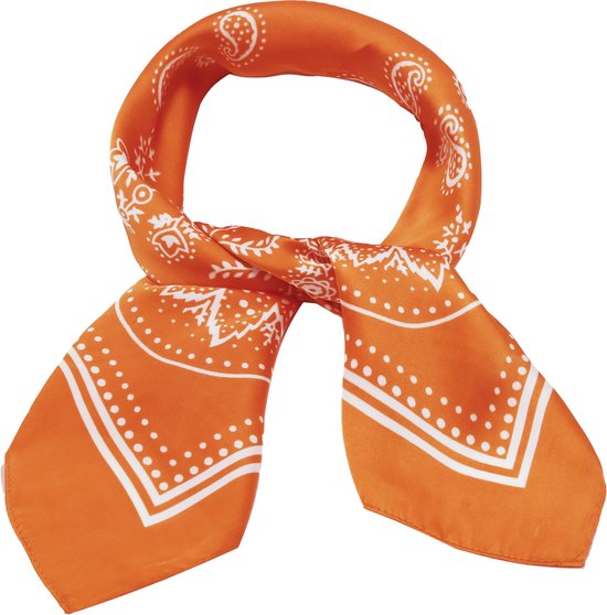 Emilie Scarves oranje sjaal
