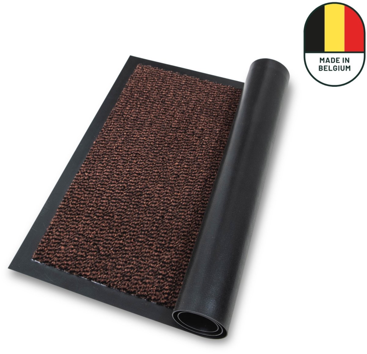 Studio M Deurmat - Deurmat Binnen - Droogloopmat - 120x180 cm - Classic - Roestbruin - Schoonloopmat - Antislip Deurmat - Inloopmat