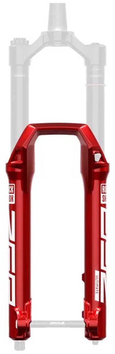 Rockshox 29´´ 15 X 110 Mm Boost™ 38 Mm Zeb Ultimate A1+ 2022+ Buitenpoten Rood